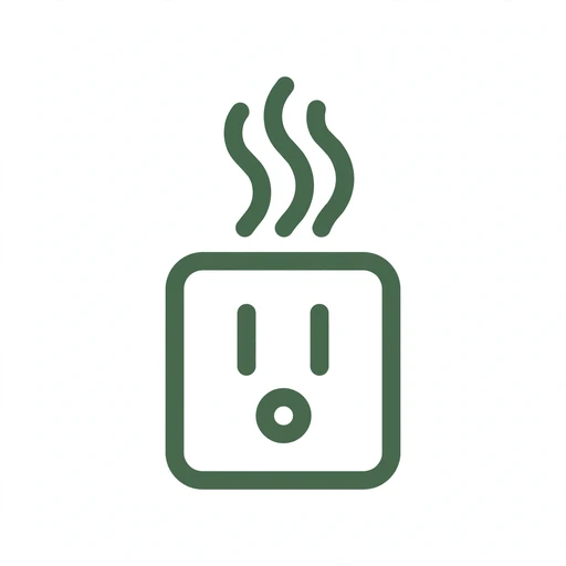 Burning odor warning